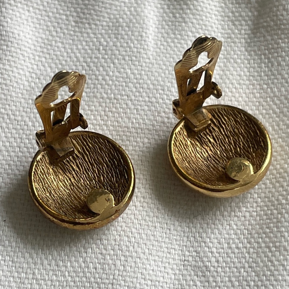 Christian Dior clip-on earrings-vintage - Picture 5 of 5